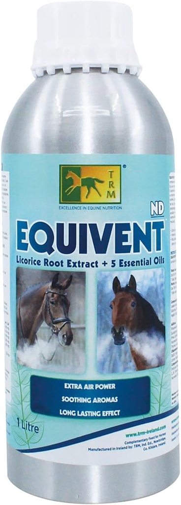 TRM Equivent ND συμπλήρωμα υγρών αλόγων με 5 αιθέρια έλαια για υγιή αναπνοή 