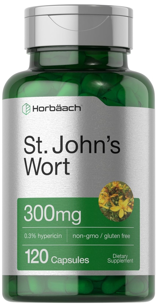 Horbäach St John's Wort Capses 300mg 