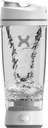 Promixx αρχικό μπουκάλι shakeer - Μπαταρία-powered for Smooth Protein Shakes - BPA Free, 20oz Κύπελλο (White)