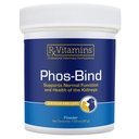 Rx Βιταμίνες Phos-Bind - Παιδική υποστήριξη συμπλήρωμα σκόνης - Phosphate Binder για γάτες & σκύλους για την υγεία των νεφρών - Υποστηρίζει φυσιολογικό καθαρισμό νεφρών και την απαραίτητη φροντίδα νεφρών - 35g