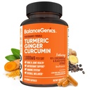 Turmeric Curcumin Supplement with Black Pepper & Ginger Root 1000mg 