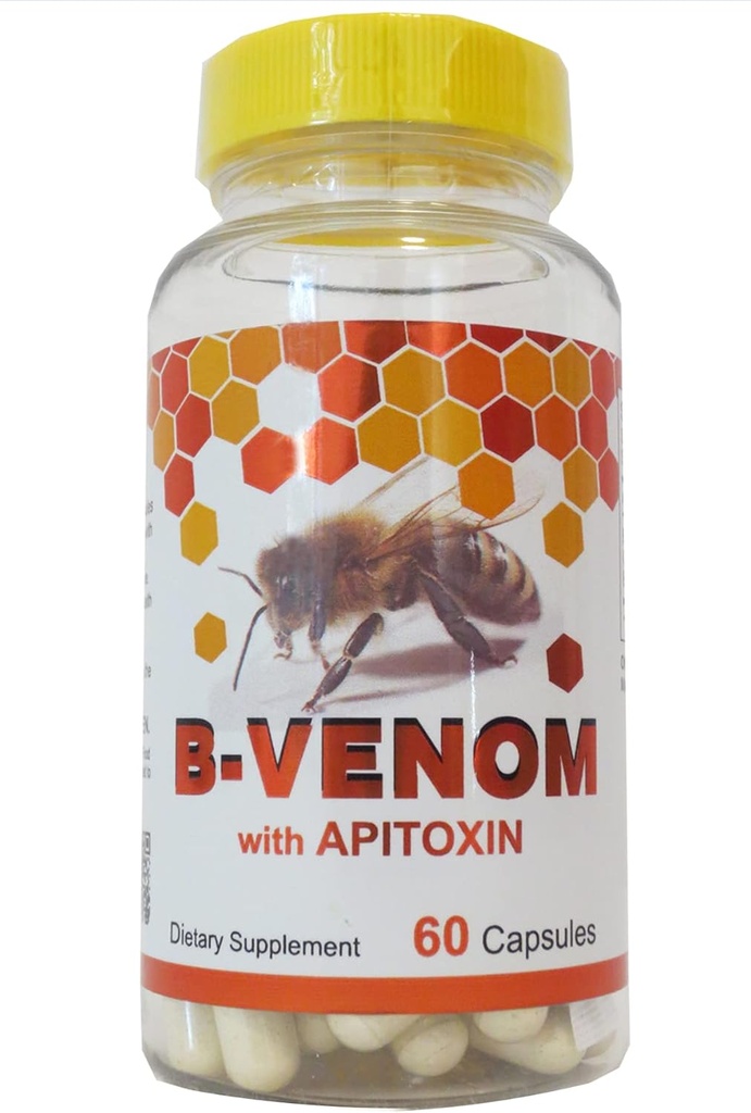 B - Venom Bee Venom με θειική γλυκοζαμίνη veneno abeja capsulas