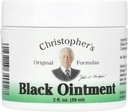 Πρωτότυπο φόρμουλες του Christopher μαύρο σχέδιο αλοιφή, φυσικό φυτικό σχέδιο σολάριουμ, 2 oz
