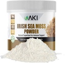 AKI Irish Sea Moss Powder - Πλούσια σε 92 Ουσιαστικά Ορυκτά & Βιταμίνες, Συμπεριλαμβανομένου του ιωδίου, του καλίου και του μαγνησίου - Ιδανική για Smoothies & Juces - 100% Vegan, Non-GMO & Supports Wellness (6Oz/170g)