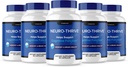 (5 Pack) Neuro Thrive Brain Supplement, Neuro Thrive for Memory, Neuro Thrive PQQ to Reduce Negative Effects of Brain Fog, Neuro Thrive Γνωστική λειτουργία, NeuroThrive Reviews Neuro-Thrive (300 Cap)