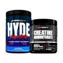 ProSUPPS Hyde Signature Παρατεταμένη Ενεργειακή Προ-εξάσκηση, Μπλε Ραζ - 60 Υπηρεσίες, και Createine 300 Bundle