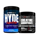 ProSUPPS Hyde Signature Παρατεταμένη Ενεργειακή Προ-εξάσκηση, Μπλε Ραζ - 60 Υπηρεσίες, και Createine 300 Bundle