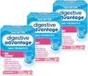Digestive Πλεονέκτημα Γρήγορης Δράσης Ένζυμα + Καθημερινή Προβιοτική Πρόληψη Αερίου & Διακοπή Τροφίμων Σωματίδια 32 Κάψουλες Κόμης (3 Συσκευασία)