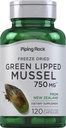 Piping Rock Green Liped Mussel 750mg 