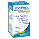 HealthAid MoodProbio 30 Ct, 30 δισεκατομμύρια CFU με προβιοτικά, 8 Επιλεγμένα στεφάνες, μία φορά την ημέρα, οξύ & Bile ανθεκτικό, γλουτένη, γαλακτοκομικά, και GMO δωρεάν, Vegan