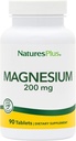 NaturesPlus Μαγνήσιο - 200 mg, 90 δισκία - Χορτοφαγικά, Χωρίς γλουτένη - 90 σερβιρίσματα