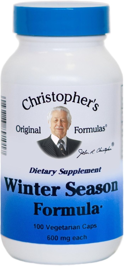 Christopher's Original Formulas Winter Season Formula, 100 Χορτοφαγικές Κάψουλες