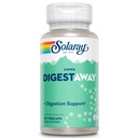 SOLARAY Super Digestaway Digestive Enzymes - Pancreatin, Papain, Ginger, Pepsin, Betaine HCl, Aloe Vera, and More - Υποστήριξη Απορρόφησης & Απορρόφησης - Εργαστήριο Επαληθευμένο - 90 VegCaps