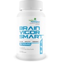 Brain Vigor Smart Brain Booster - Επιπλέον υποστήριξη δύναμης για την εστίαση, την υγεία και τη μνήμη - Βελτιωμένη Formula Made with Lion's Mane Mushroom & Ginkgo Biloba - Best Brain Vigor Smart Pills
