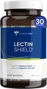 Gundry MD® Lectin Shield, Gut Health and Digestion Supplement, βοηθά να μπλοκάρει δυνητικά βλαβερές λεκτίνες, υποστηρίζει Digestive Comfort, και ενδοεντερική υγεία †*, 30 ημέρες προσφοράς