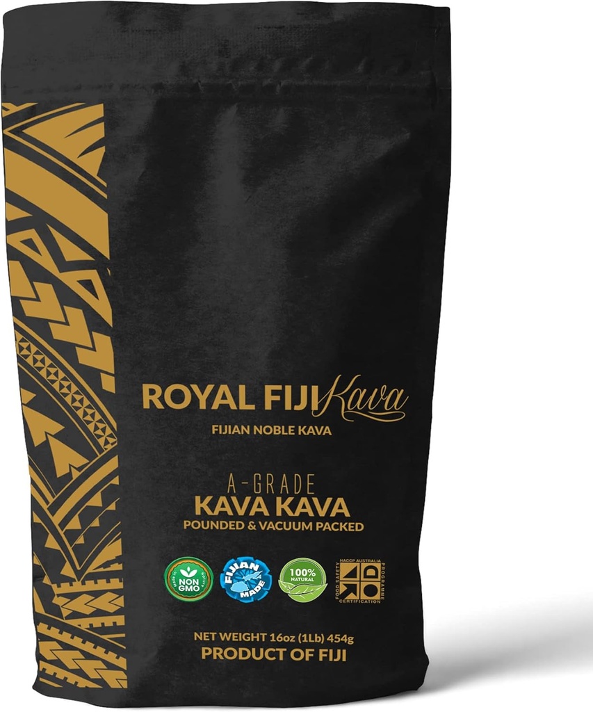 Σκόνη 1LB A-Grade Kava-Kava ρίζα για χαλάρωση και υποστήριξη Mood Ώριμη Βιολογική Fiji Kava