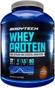 BodyTech πρωτεΐνη ορού γάλακτος - με 17 γραμμάρια πρωτεΐνης ανά υπηρεσία Ιδανικό για μετά την προπόνηση οικοδόμηση μυών, περιέχει γάλα & σόγια - πλούσια σοκολάτα (5 λίρα)