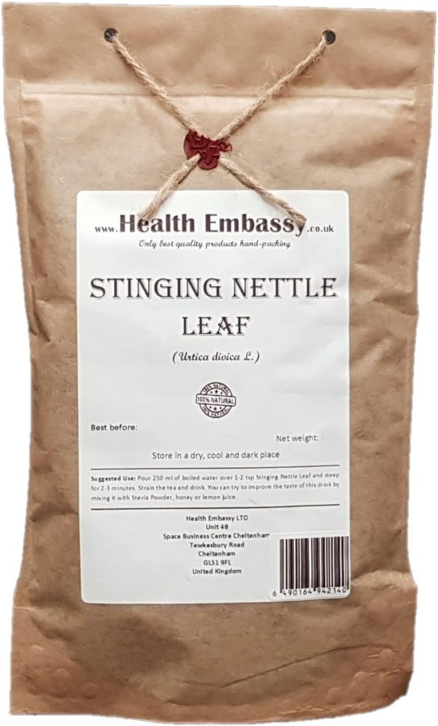 Health Embassy Stinging Nettle Leaf | Urtica Dioica L | Herbal Tea (100g)