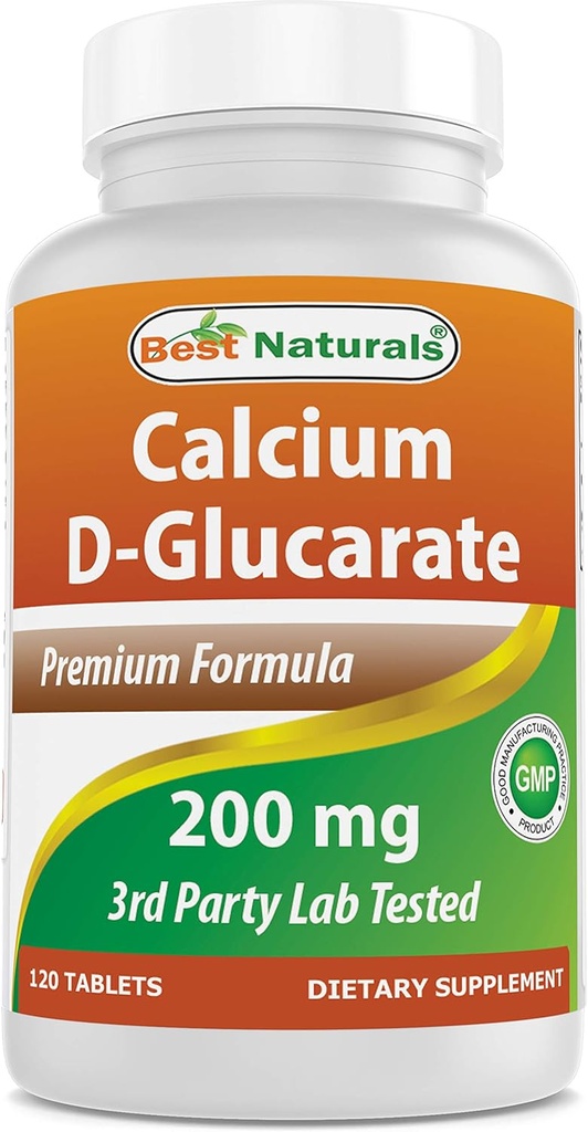 Best Naturals Ασβέστιο D- Glucarate 200 mg 120 δισκία