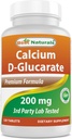Best Naturals Ασβέστιο D- Glucarate 200 mg 120 δισκία