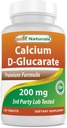 Best Naturals Ασβέστιο D- Glucarate 200 mg 120 δισκία
