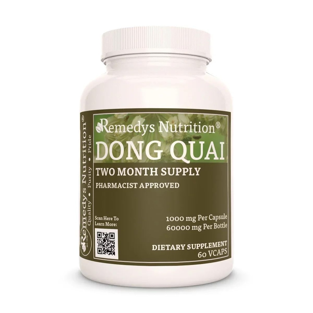 Διατροφή του Remedy Dong Quai 