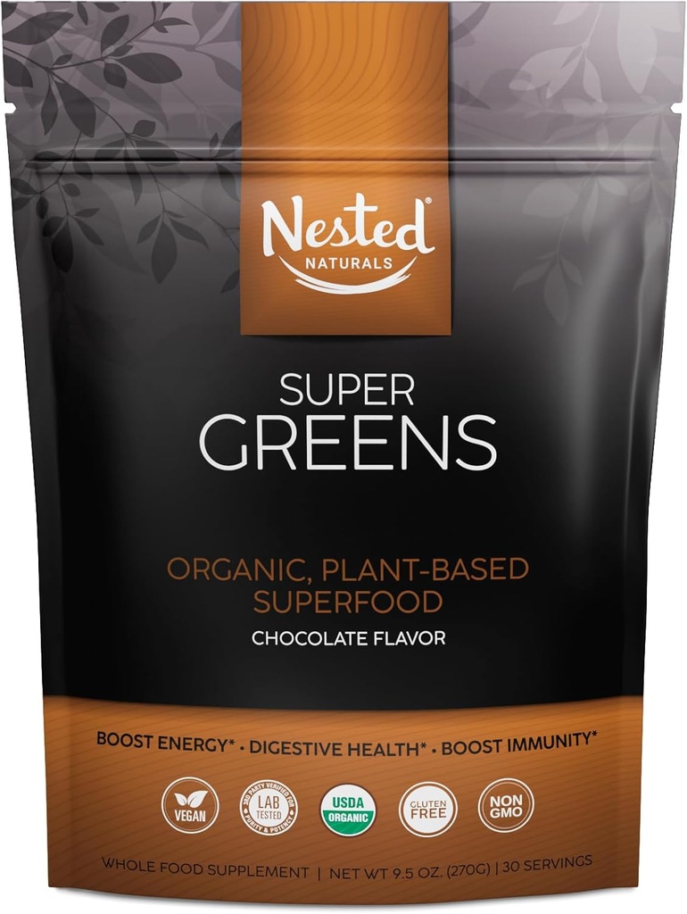 Super Greens #1 Green Superfood Powder 