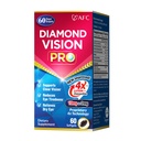 AFC Japan Diamond Vision PRO – Βελτιωμένη, Up-Sized Formula - Λουτεΐνη & Ζεαξανθίνη 4X με Βιταμίνες ματιών – Συμπλήρωμα Οπτικής Υγείας για Ενήλικες, Έκθεση οθόνης, Νυχτερινή Χρήση, 60 Softgels