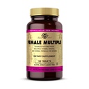 Solgar Female Multiple, 120 Tablets - Πολυβιταμίνη, Ορυκτή & Φυτική Φόρμουλα για γυναίκες - Προηγμένη Phytonutrient - Vegan, Χωρίς Γλουτένη, Χωρίς Γαλακτοκομικά, Kosher - 40 Σερβιέτες
