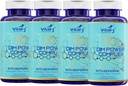 4-in-1 DIM Poent Complex 300mg - Οιστρογόνος Ισορροπία και Μεταβολισμός, Ενέργεια & Εμμηνόπαυση Συμπλήρωμα Υποστήριξης με Βιοπερίνη (x4), Ασβέστιο και Μπρόκολο - για γυναίκες και άνδρες 120 Υπηρεσίες