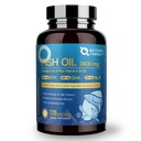 ΦΥΣΗ ΣΤΟΧΟΣ Triple Omega 3 6 9, Fish Oil 2400mg Softgels with Vitamin D3 & E - EPA & DHA & ALA - Υποστηρίζει την καρδιά, τον εγκέφαλο, την κοινή και ανοσοποιητική υγεία, με βιώσιμη πηγή, μη ΓΤΟ