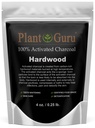 Plant Guru Ενεργοποιημένη Σκόνη Ανθρακωρύχου 4 oz. HARDWOOD - Βαθμός τροφίμων Kosher μη-GMO - Λεύκανση δοντιών, μάσκα προσώπου και σαπούνι παρασκευής. Προάγει τη Φυσική Αποτοξίνωση και Βοηθά στην Πέψη