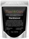 Plant Guru Ενεργοποιημένη Σκόνη Ανθρακωρύχου 4 oz. HARDWOOD - Βαθμός τροφίμων Kosher μη-GMO - Λεύκανση δοντιών, μάσκα προσώπου και σαπούνι παρασκευής. Προάγει τη Φυσική Αποτοξίνωση και Βοηθά στην Πέψη