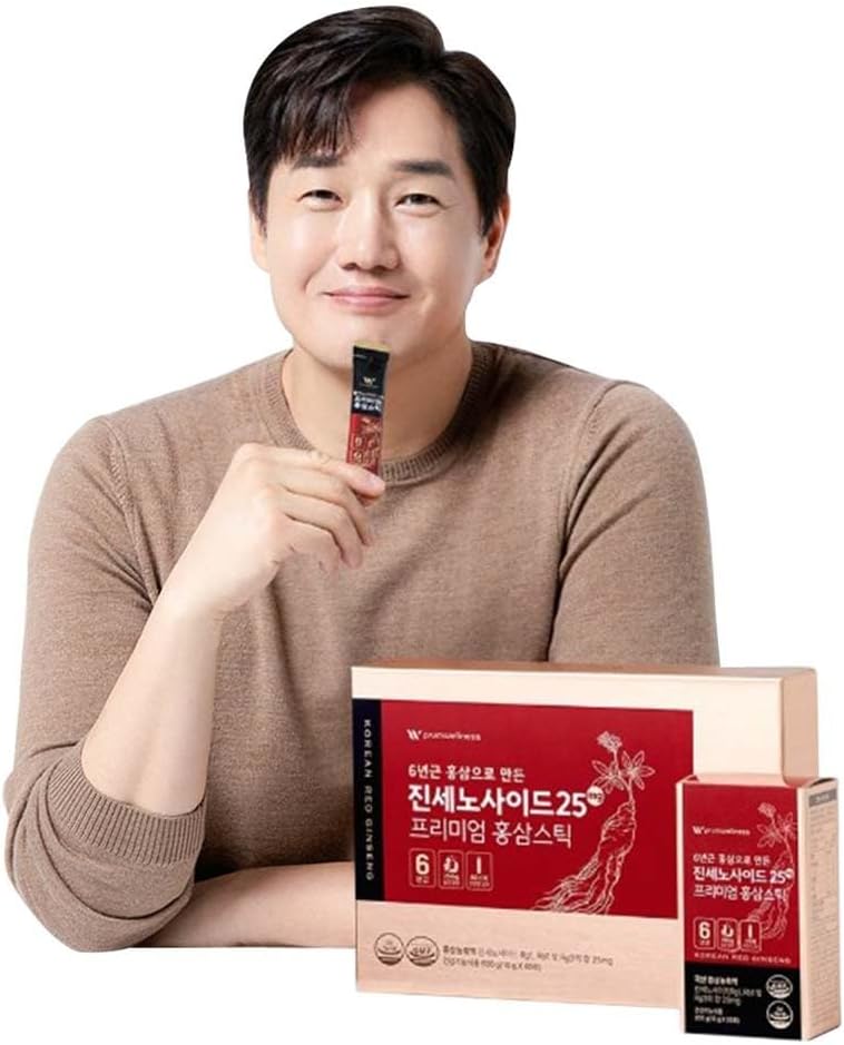 K-Herb Premium Korean Red Ginseng Sticks Υγρά Φορητά Sticks με Κορεατικό Κόκκινο Ginseng Extract Κανένα Συντηρητικό (Ginsenoside 25mg 60P)