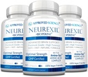 Εγκεκριμένη επιστήμη Neurexil - Φυσική Nootropic υποστήριξη με DMAE - Ενισχύστε τη λειτουργία του εγκεφάλου, Σαρπέν σαφήνεια, Ενισχύστε τη μνήμη - L-Τυροσίνη, Ginkgo Biloba, Huperzine A, BioPerine - 3 Μήνες προσφοράς