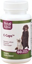 PetAlive C-Caps - All Natural Herbal Supplement Promotes Cellular and Immune System Health in Dogs and Cats - 60 Veggie Caps