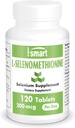 SuperSmart - L-σεληνομεθειονίνη 200mcg ανά ημέρα (Συμπλήρωμα σεληνίου) - Υψηλή απορρόφηση - Απαραίτητη ανίχνευση Ορυκτού 