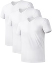 DAVID ARCHY Ανδρικά εσώρουχα Micro Modal Ultra Soft T-Shirts Stretch Moistture-Wicking Crewneck/V-Neck Ties for Men, 3-Pack