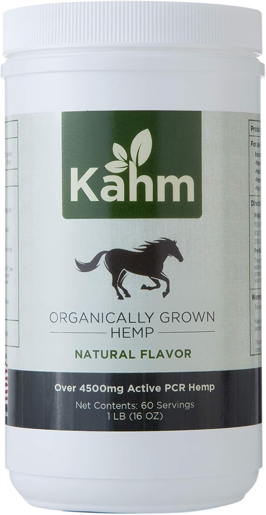 Kahm Equine PCR Hemp Pellets για τα άλογα - Φυσικό Equine Hemp Pellets, Υποστηρίζει Κανονική φλεγμονώδης Ανταπόκριση 