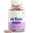 UT-Fem Protection - Urinary Tract Defense for Women, 3-in-1 Daily Defense Formula to Protect Urinary Tract Health, D-Mannose, Cranberry + Hibiscus, Φυσικό συμπλήρωμα - 60 Vegan Κάψουλες