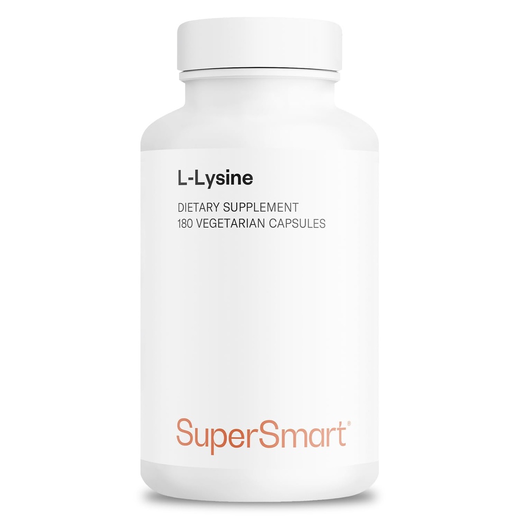 Supersmart - L-Lysine 6000mg ανά ημέρα (Υψηλή Δύναμη) - Essential Amino Acid Lysine Supplement 