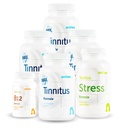 Arches Tinnitus Combo Pack - Now with Ginkgo Max 26/7 - Natural Tinnitus Treatment for Relief from Ringing Ears - 6 Bottles - 90 Day Supply