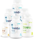 Arches Tinnitus Combo Pack - Now with Ginkgo Max 26/7 - Natural Tinnitus Treatment for Relief from Ringing Ears - 6 Bottles - 90 Day Supply