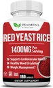 Red Yeast Rice Extract 1400mg Συμπλήρωμα 180 Count 