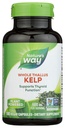 Nature's Way Kelp, Υποστηρίζει τη λειτουργία του θυρεοειδούς *, 600 mg ανά υπηρεσία, Μη ΓΤΟ Έργο Επαληθευμένο, 180 κάψουλες (Packaging May Vary)