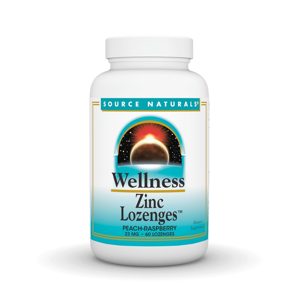 Πηγές Φυσικής Ευεξία Ψευδάργυρος Lozenges - 60 Lozenges