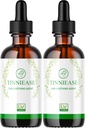 LIVORKA (2 Pack) Σταγόνες Τινιάς, σταγόνες Τινιάς για την υποστήριξη της ακοής, Tinni εύκολο σταγόνες, Tinniease αυτί σταγόνες, 2 μπουκάλια για 60 ημέρες