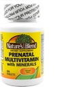 Nature's Blend Prenatal Formula Multivitamin 100 Tabs (1AA26)