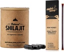 Φυσικές κάψουλες Shilajit (1-2 Μήνες Προμήθεια) - 60 Count & Shilajit Μελιού Sticks - Φυσικό Shilajit Resin Μικτή με Ακατέργαστο Μέλι (7 Sticks)