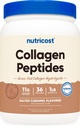 Nutricost Collagen Peptides Peptides Powder 1LB (454 G) (Salted Caramel) - Υδρολυτικό Fed Bovine Collagen